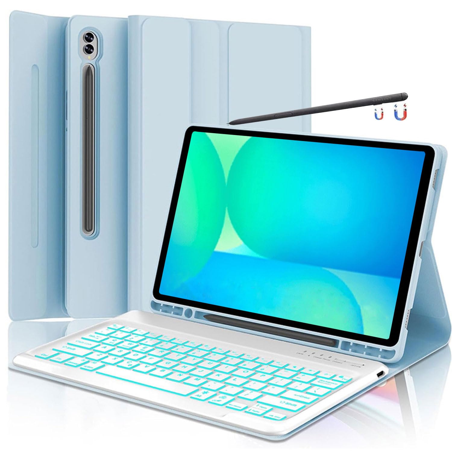 Amazon.com: Keyboard Case for Samsung Galaxy Tab S10 FE/S10 Lite